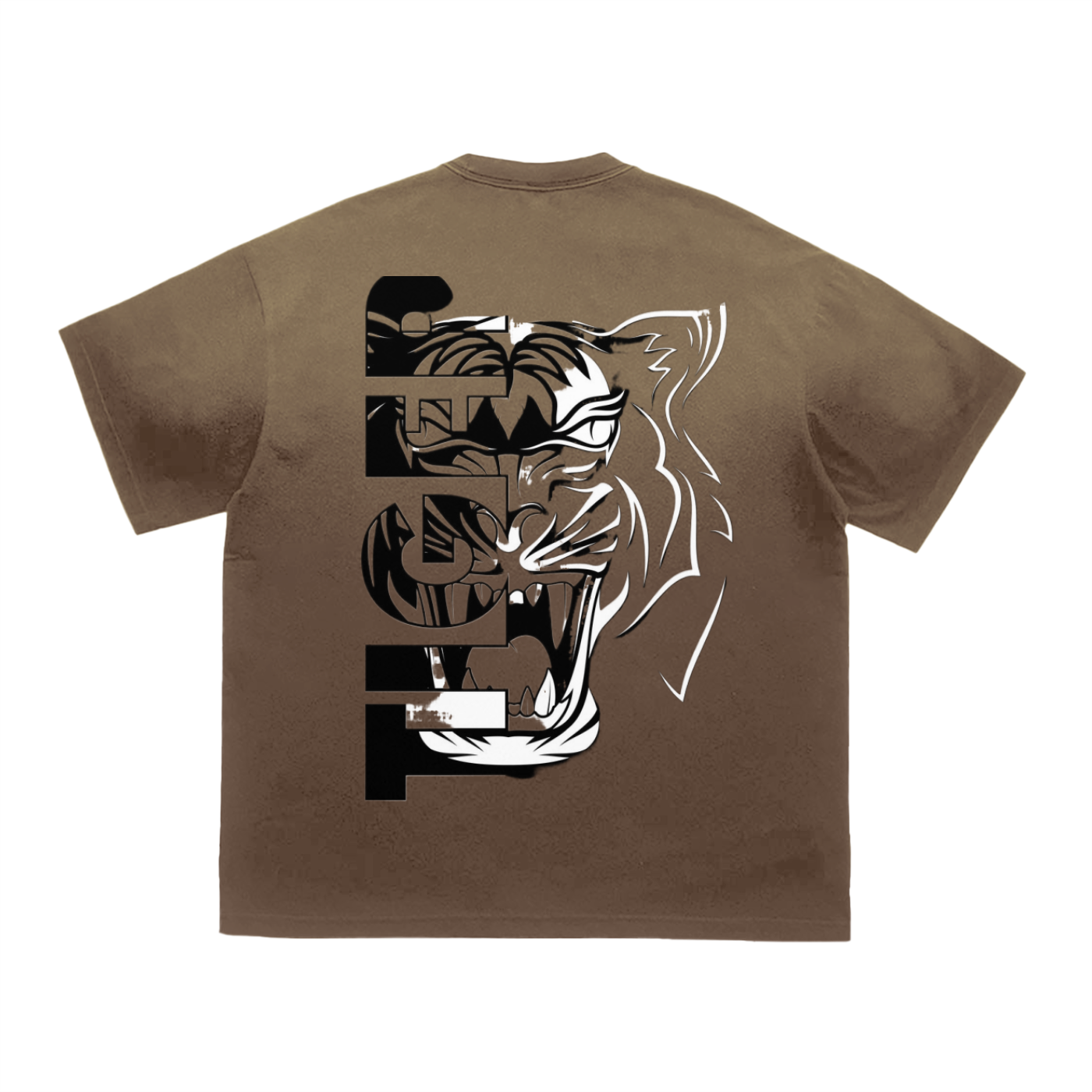 Tiger Stripe Gradient Washed T-Shirt