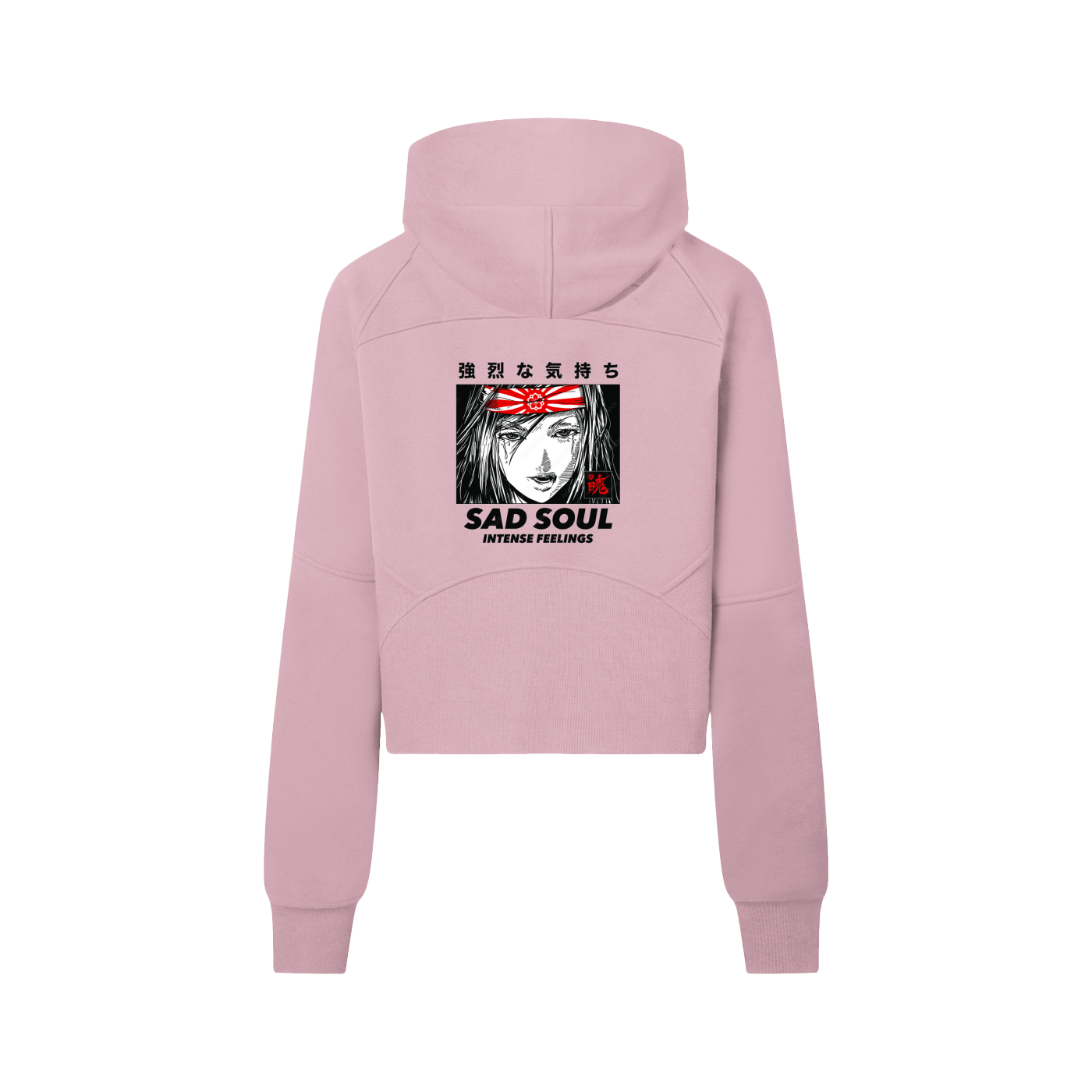 Cropped Half-Zip Hoodie