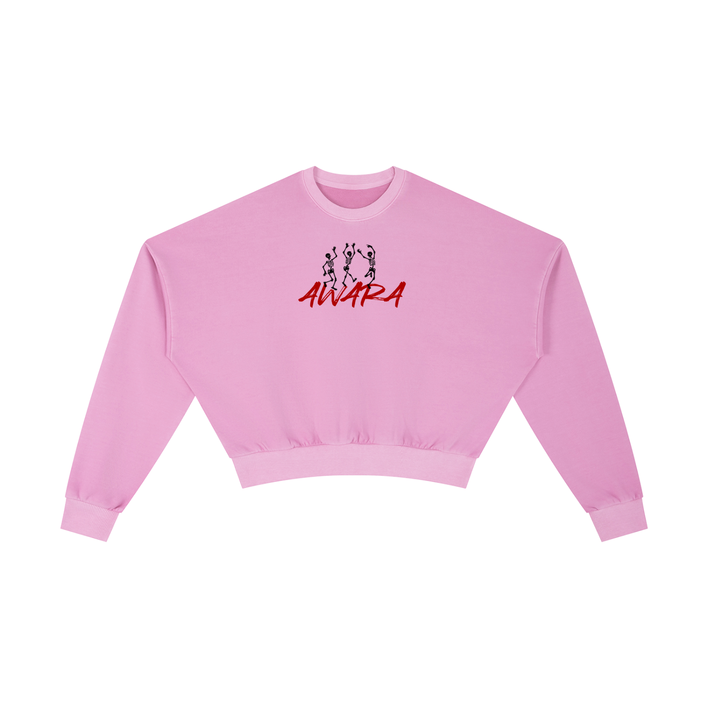 Vintage Washed Cropped Sweatshirt