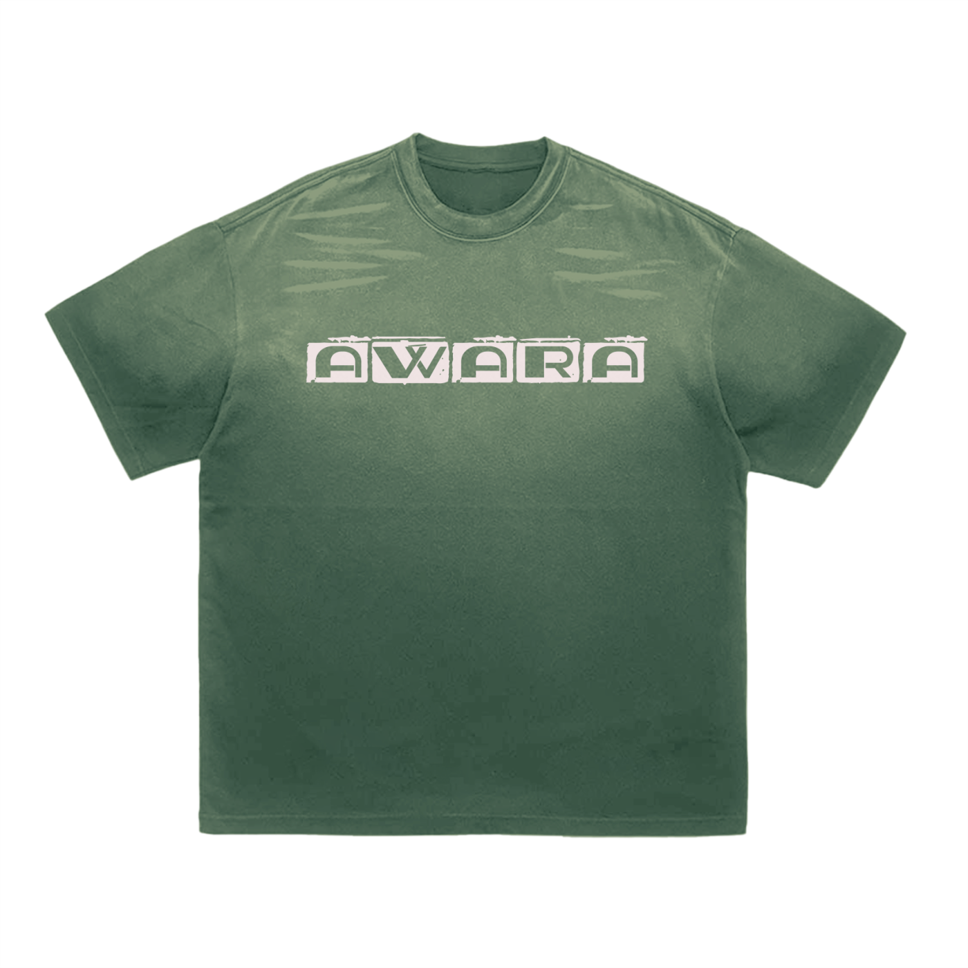Tiger Stripe Gradient Washed T-Shirt