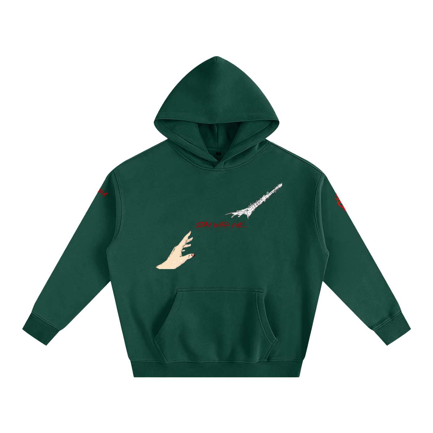 Oversize Fleeced Hoodie