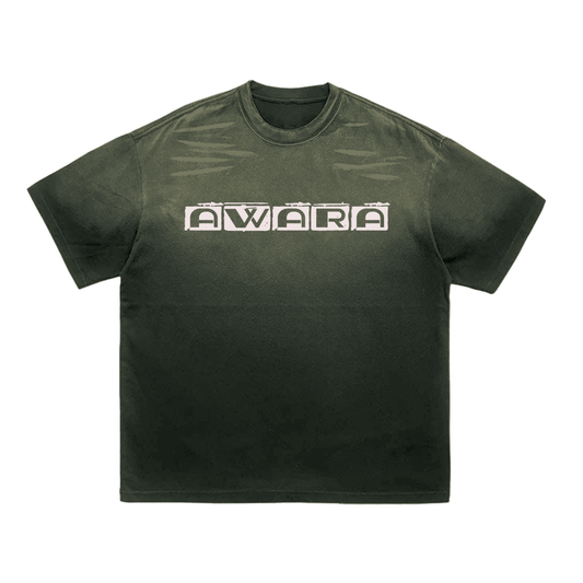 Tiger Stripe Gradient Washed T-Shirt