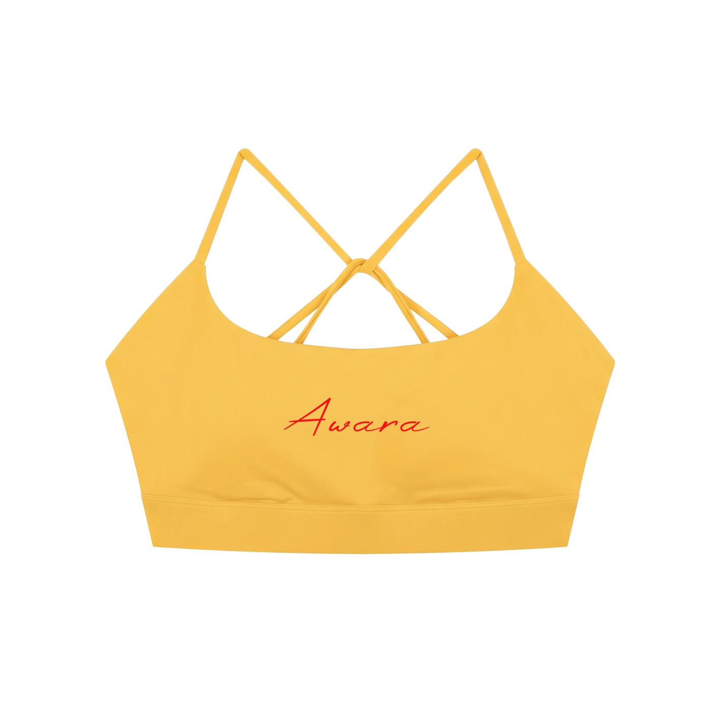Strappy Criss Cross Yoga Sports Bra