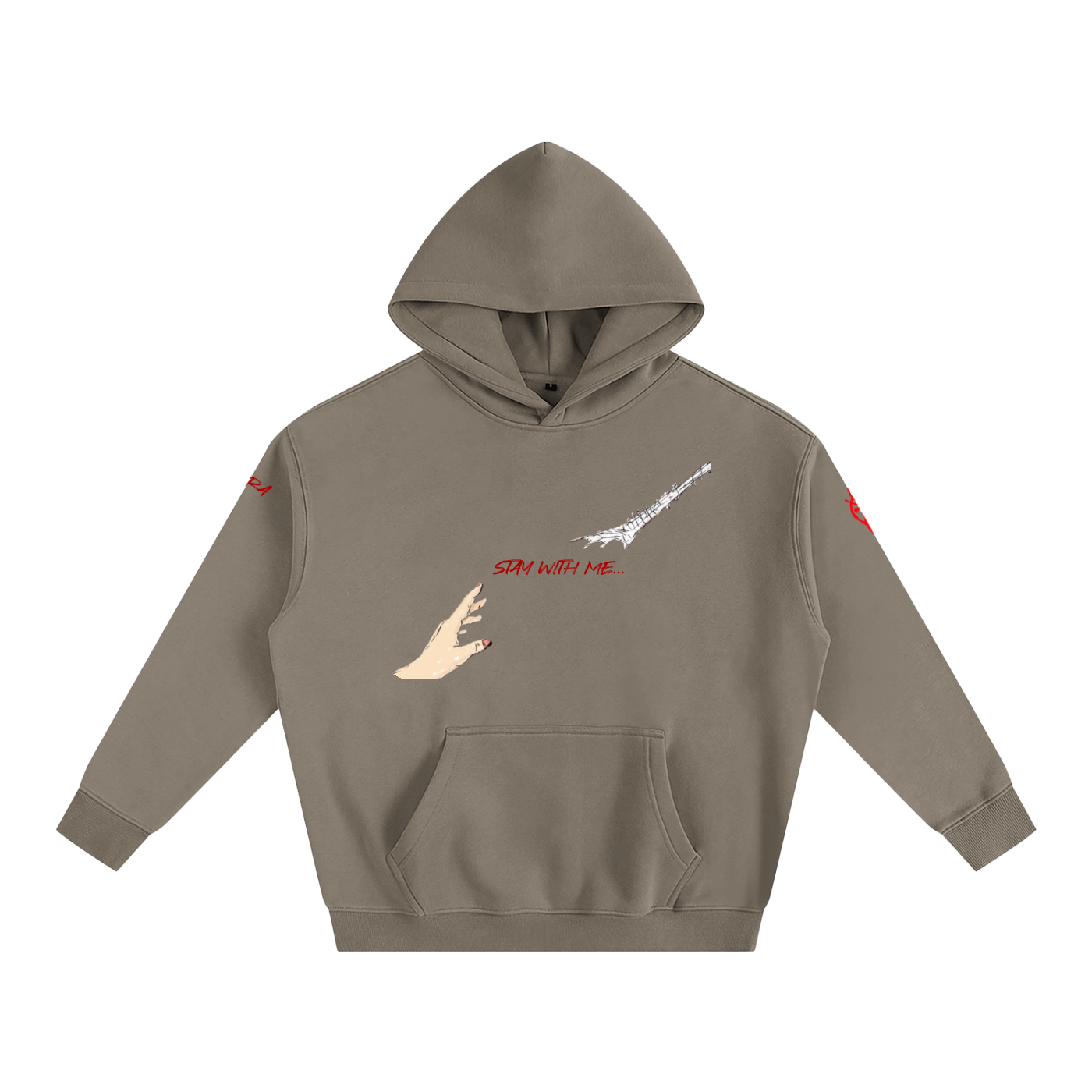 Oversize Fleeced Hoodie